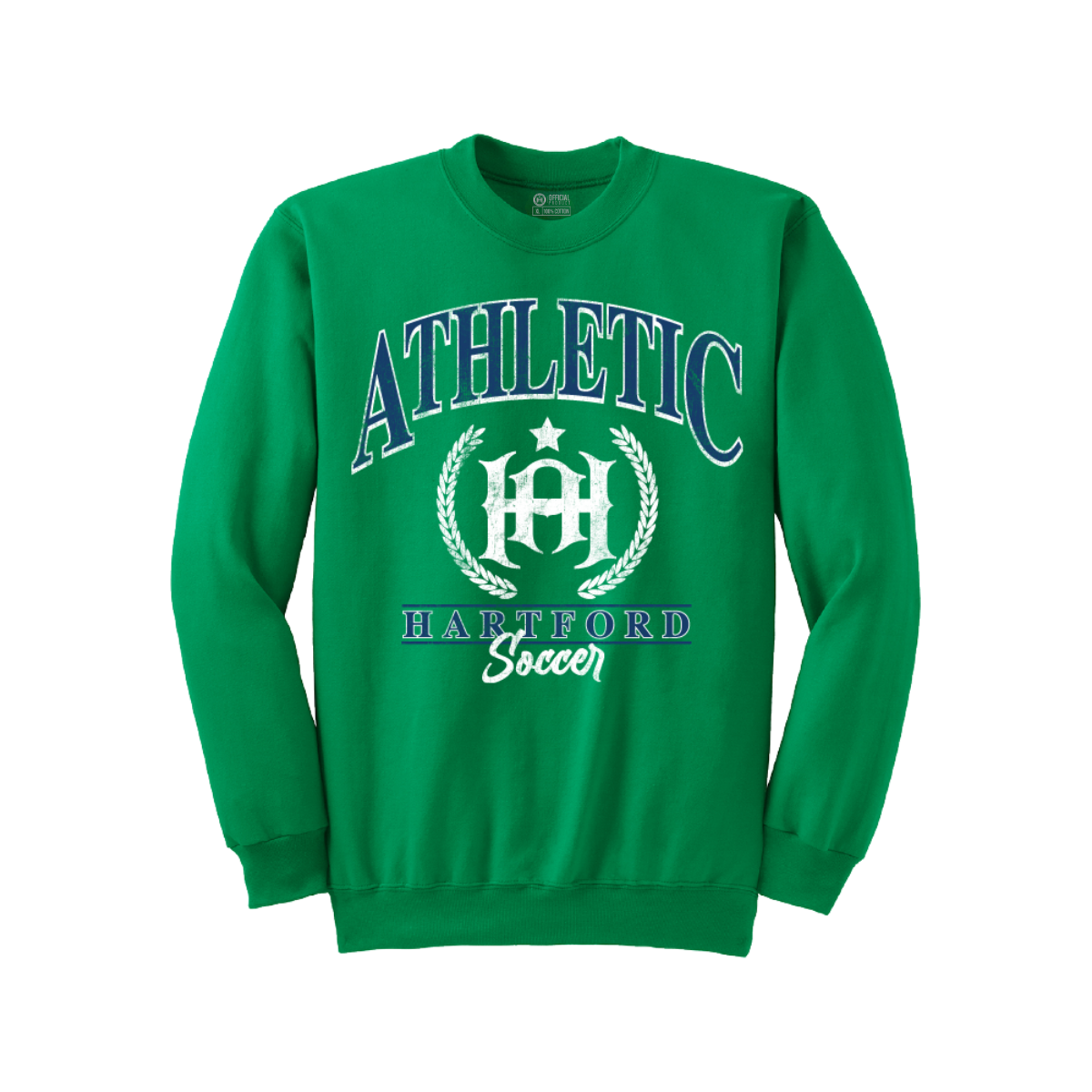 Hartford Athletic Vintage Crest Crewneck Kelly