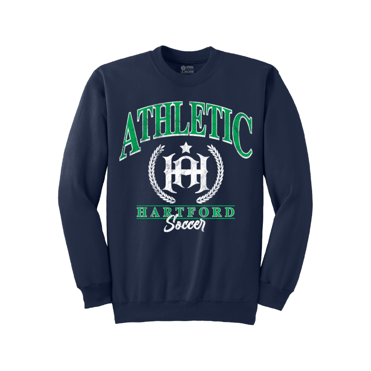 Hartford Athletic Vintage Crest Crewneck Navy