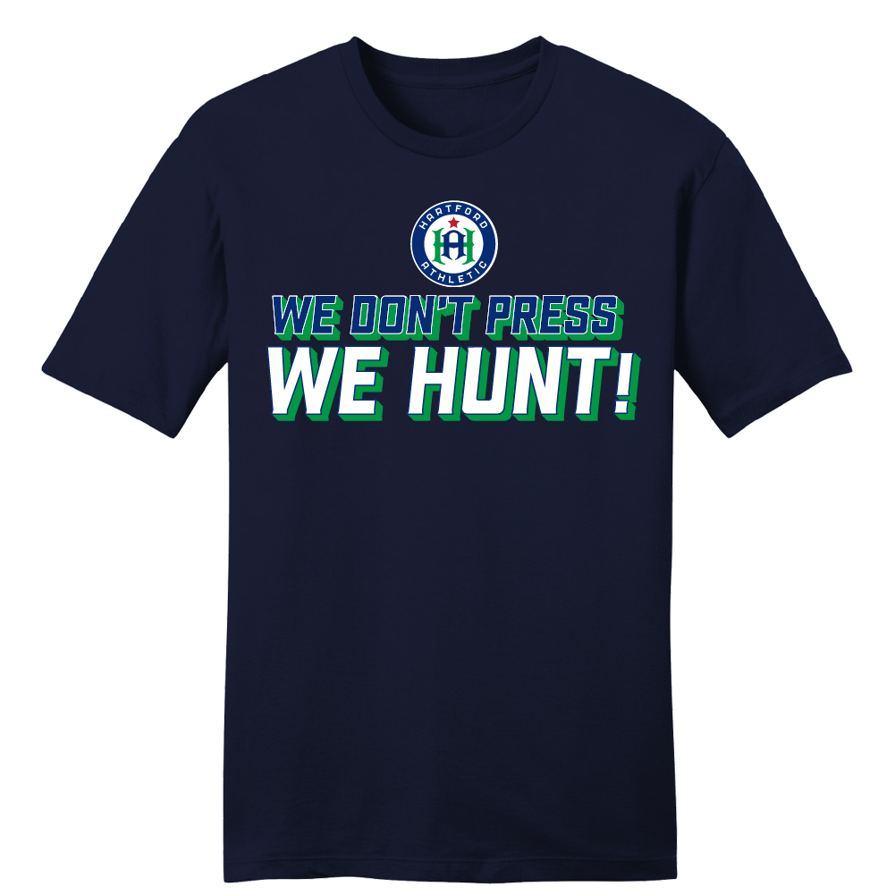 Hartford Athletic We Don't Press Stripes T-Shirt