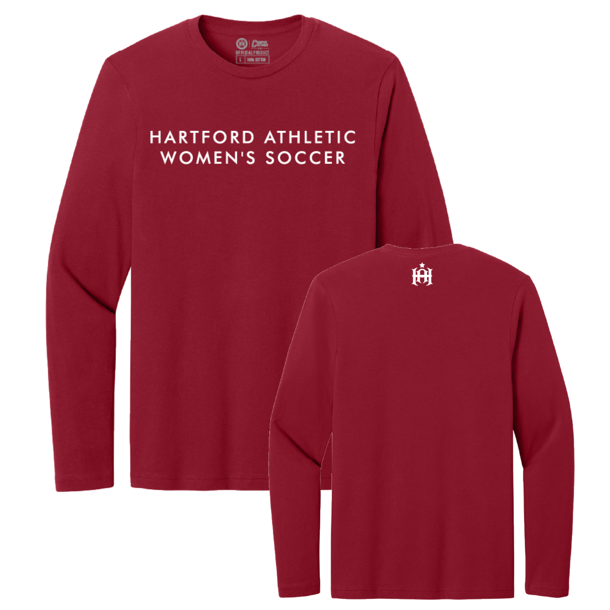 Hartford Athletic Women's Soccer Long Sleeve T-Shirt