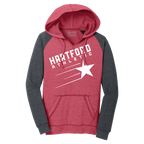 Hartford Athletic Womens Classic Raglan Hoodie Red