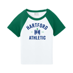 Hartford Athletic Womens Classic Raglan T-Shirt Kelly