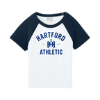 Hartford Athletic Womens Classic Raglan T-Shirt Navy