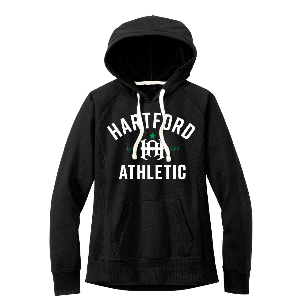 Hartford Athletic Womens Classic Wordmark Hoodie Black