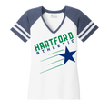 Hartford Athletic Womens Game Day Star T-Shirt Navy