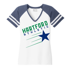 Hartford Athletic Womens Game Day Star T-Shirt Navy