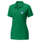 Hartford Athletic Womens Signature Crest Polo Kelly Green