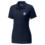 Hartford Athletic Womens Signature Crest Polo Navy