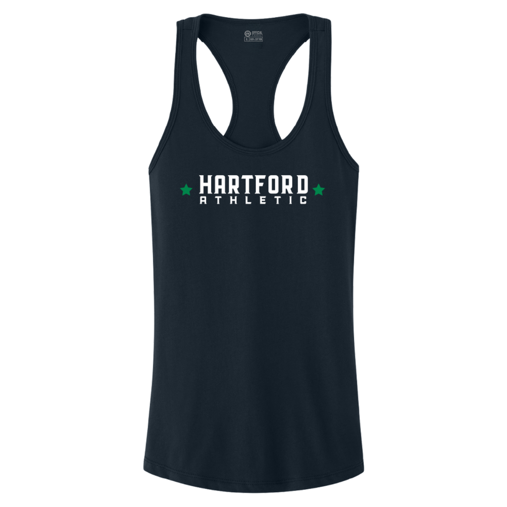 Hartford Athletic Womens Wordmark Tank Navy
