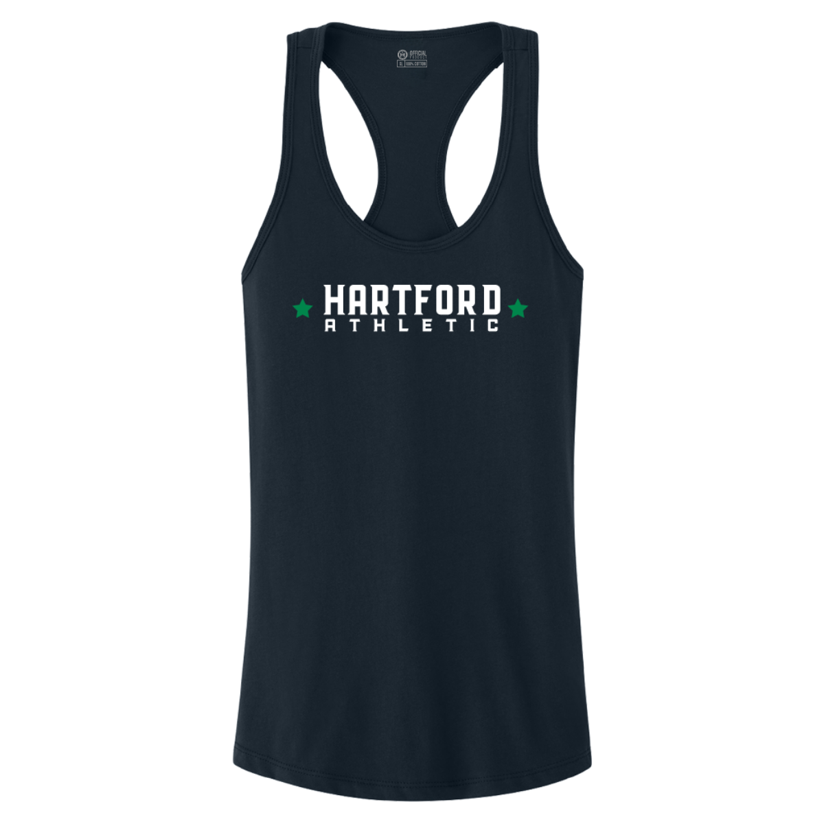 Hartford Athletic Womens Wordmark Tank Navy