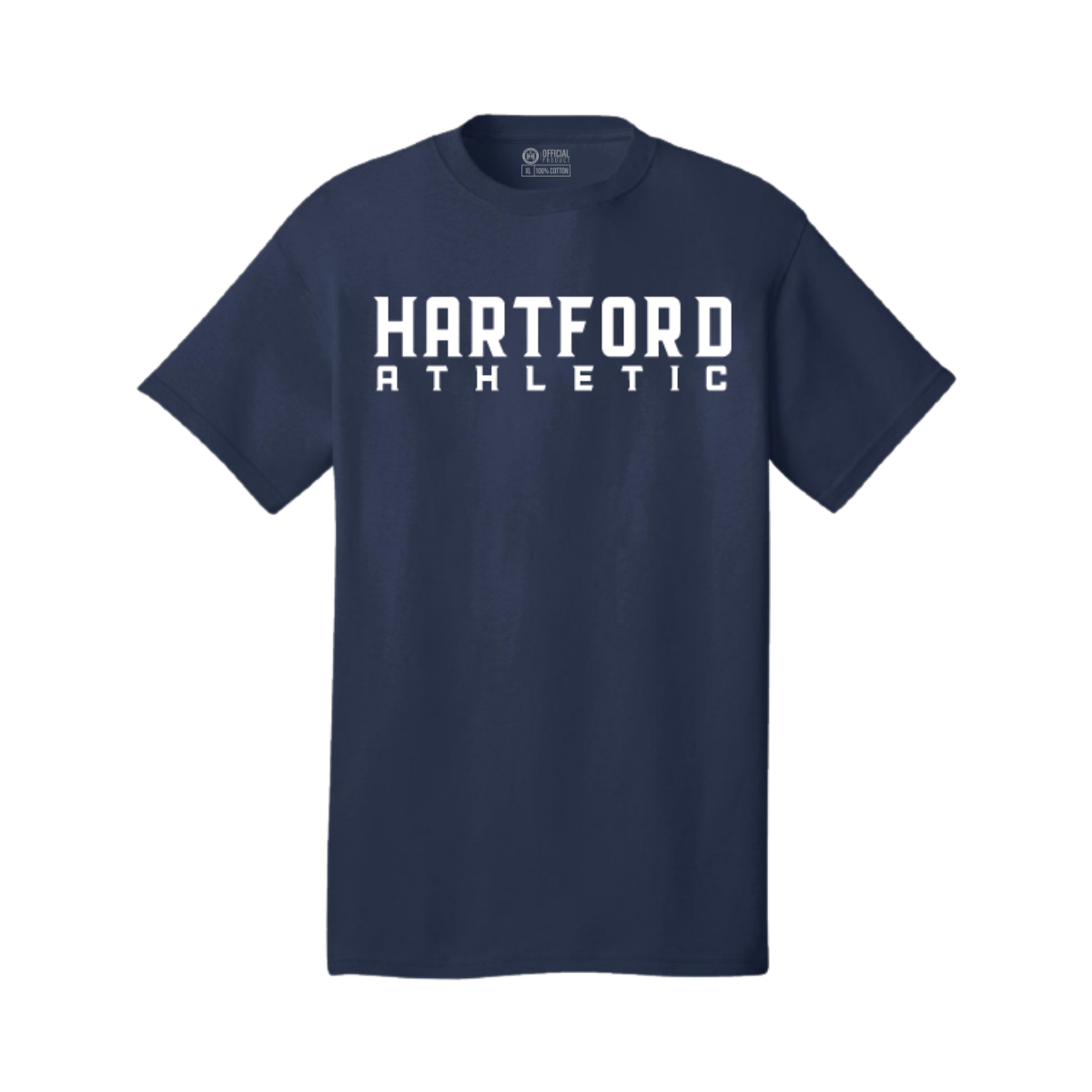 Hartford Athletic Wordmark T-Shirt Navy