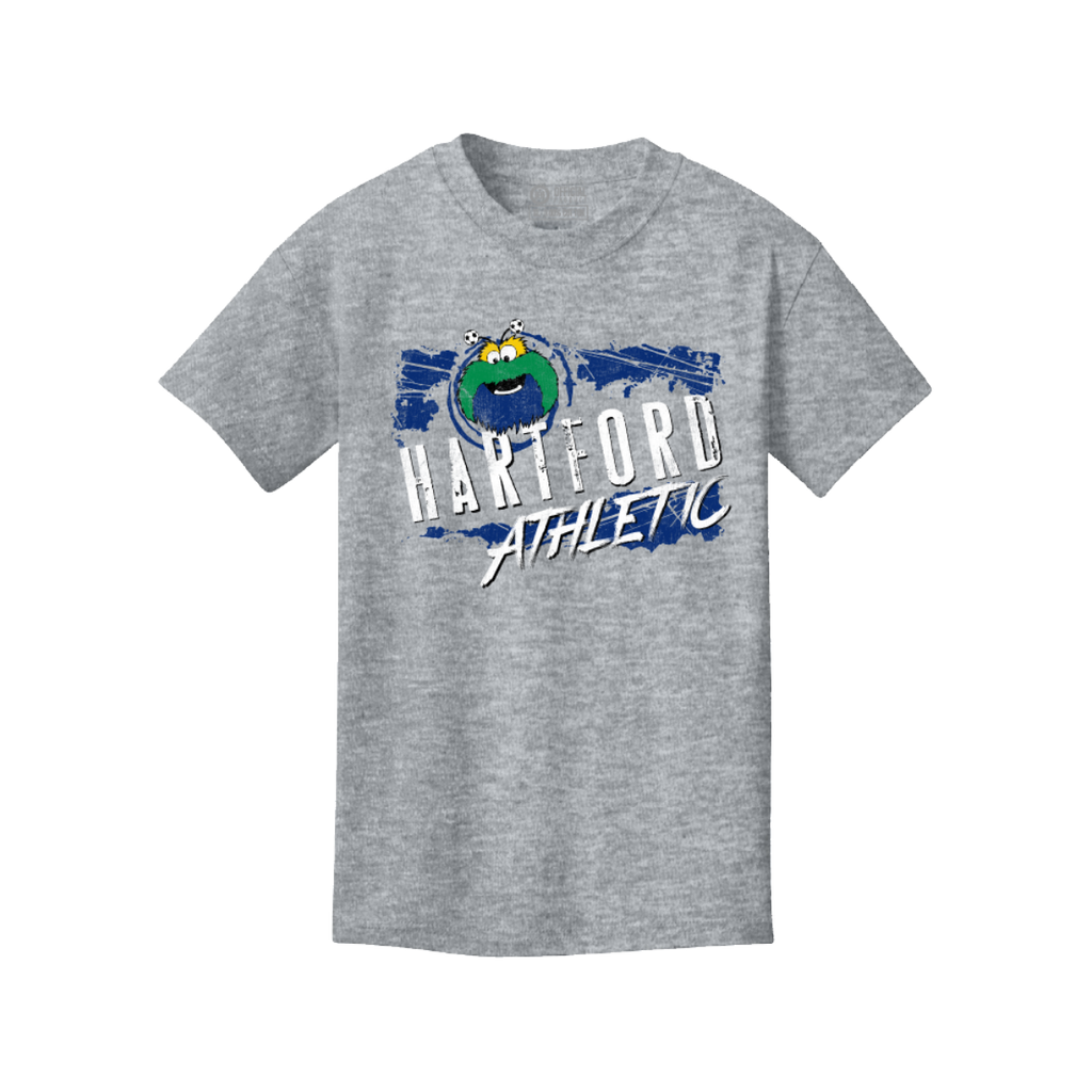 Hartford Athletic Youth Dillon Splash T-Shirt Athletic Heather