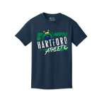 Hartford Athletic Youth Dillon Splash T-Shirt Navy