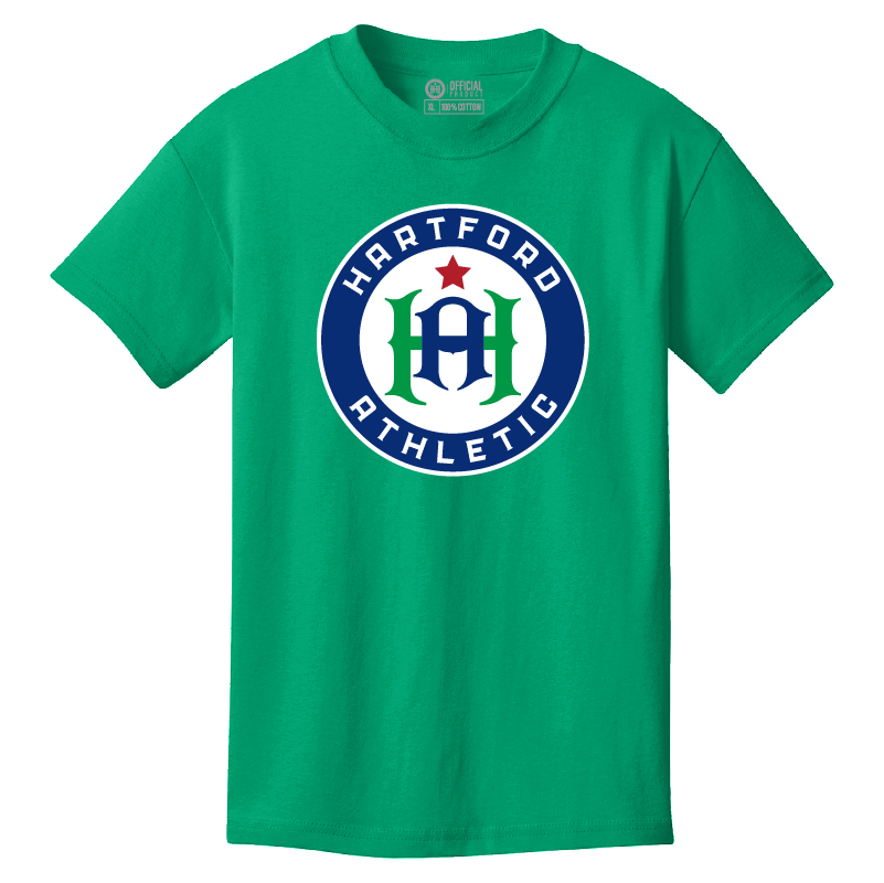 Hartford Athletic Youth Signature Crest T-Shirt Kelly