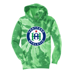 Hartford Athletic Youth Signature Crest Tie-Dye Hoodie Kelly