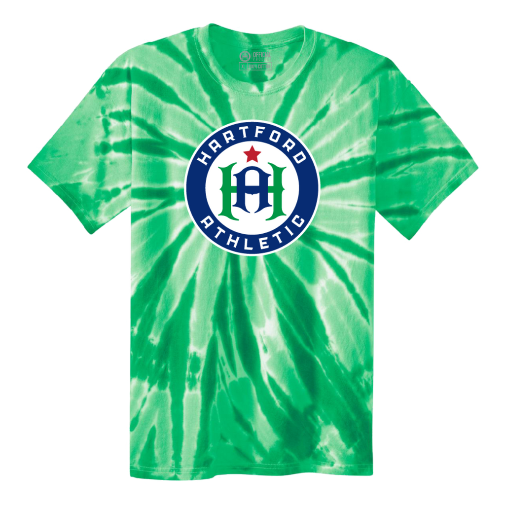 Hartford Athletic Youth Signature Crest Tie-Dye T-Shirt Kelly