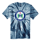 Hartford Athletic Youth Signature Crest Tie-Dye T-Shirt Navy