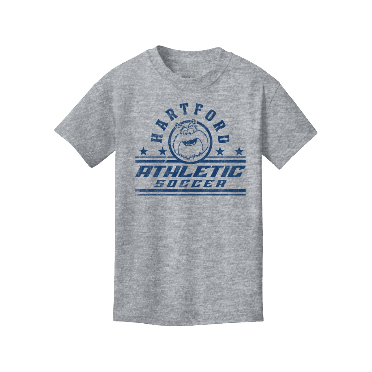 Hartford Athletic Youth Throwback Dillon T-Shirt Athletic Heather