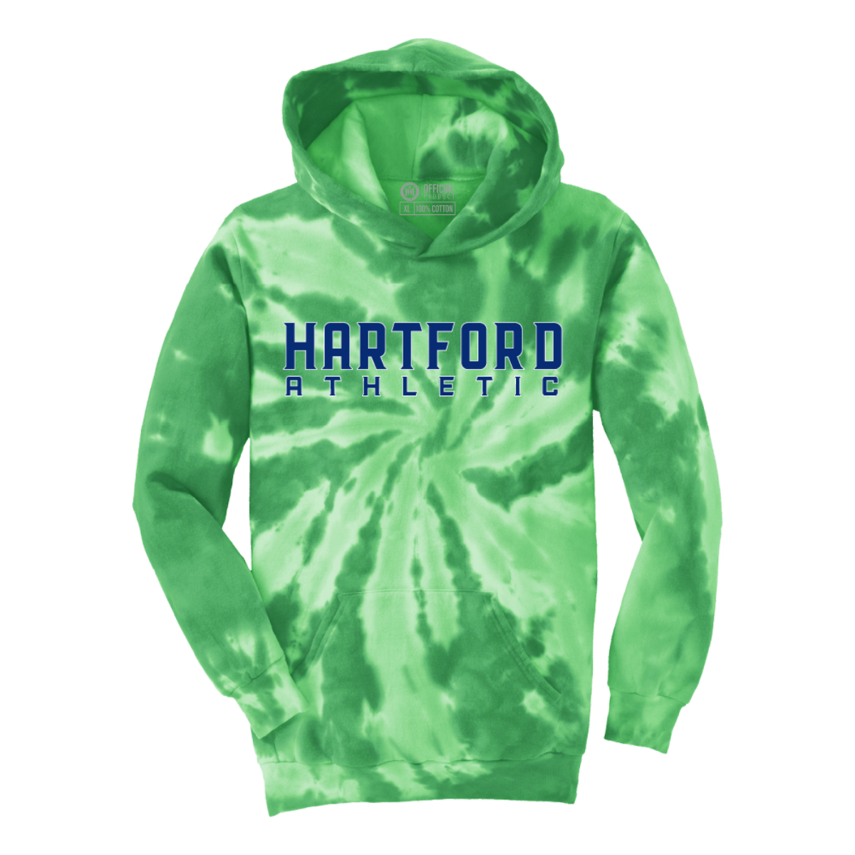 Hartford Athletic Youth Wordmark Tie-Dye Hoodie