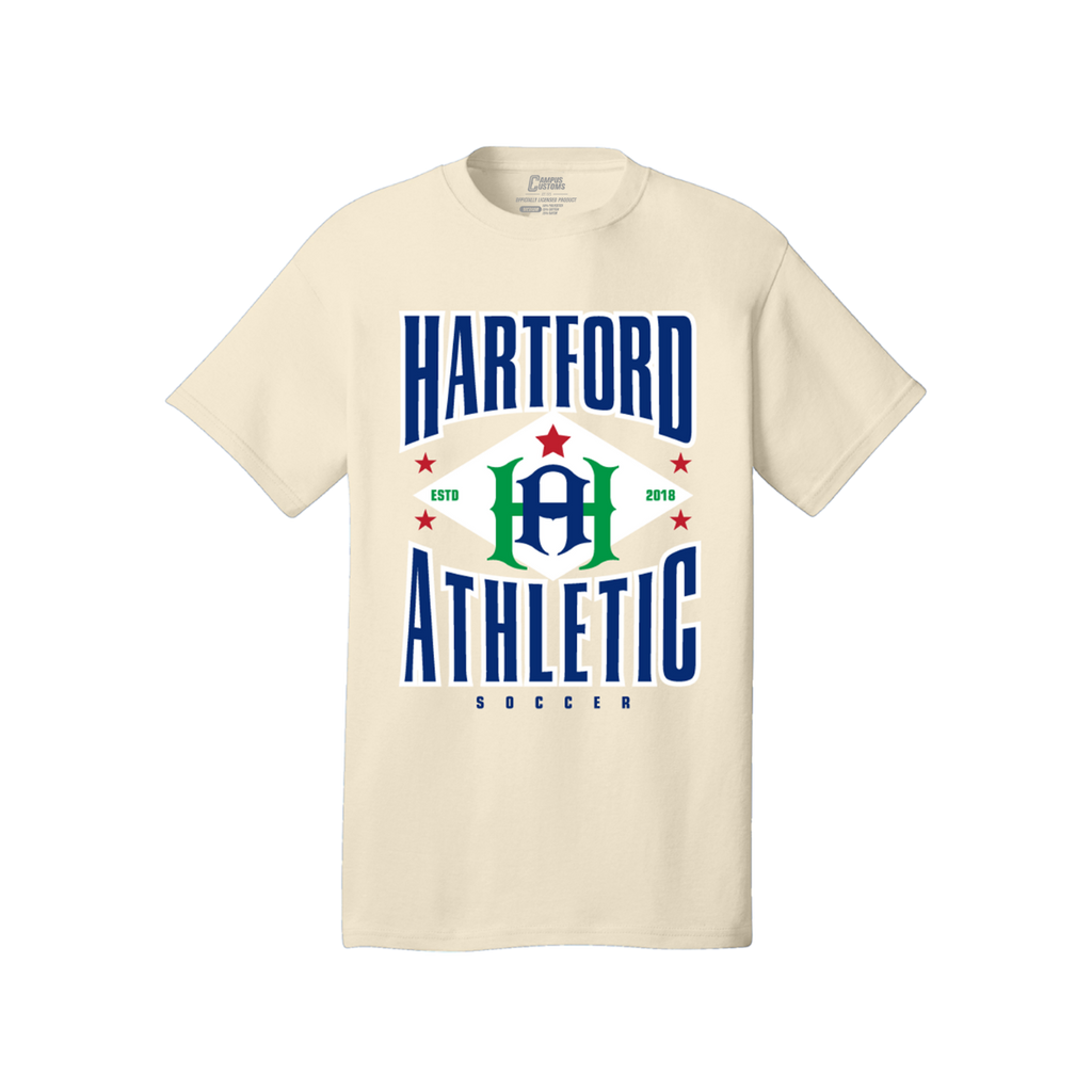 Stars and Crest T-Shirt Natural