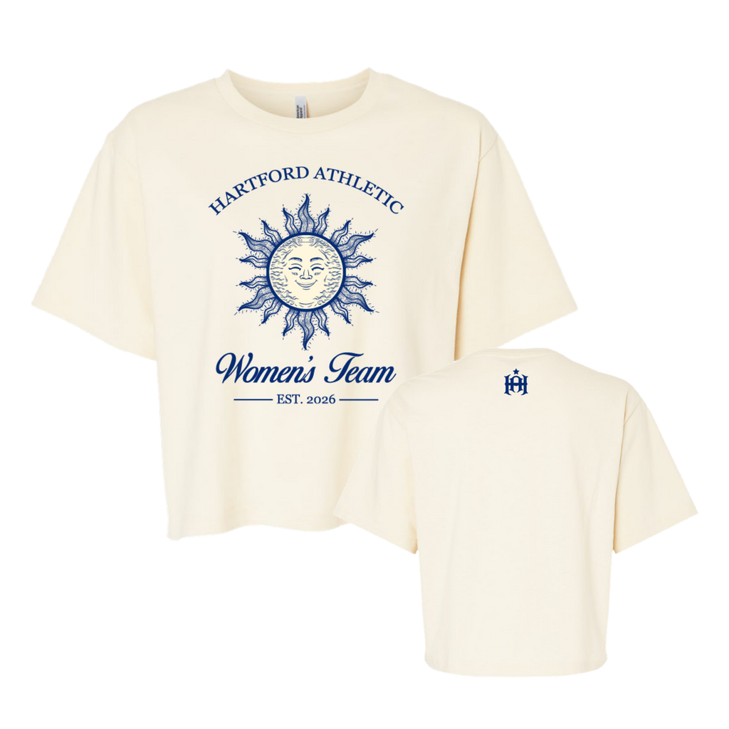 Womens Hartford Athletic Sunburst Boxy T-Shirt