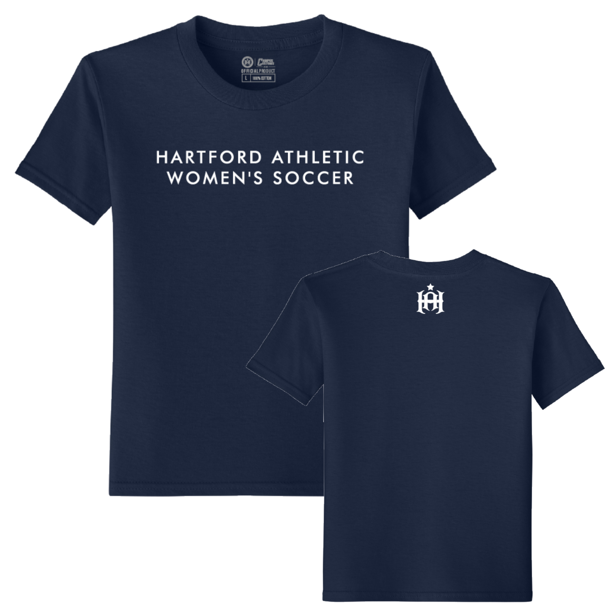 Youth Hartford Athletic Women's Soccer T-Shirt
