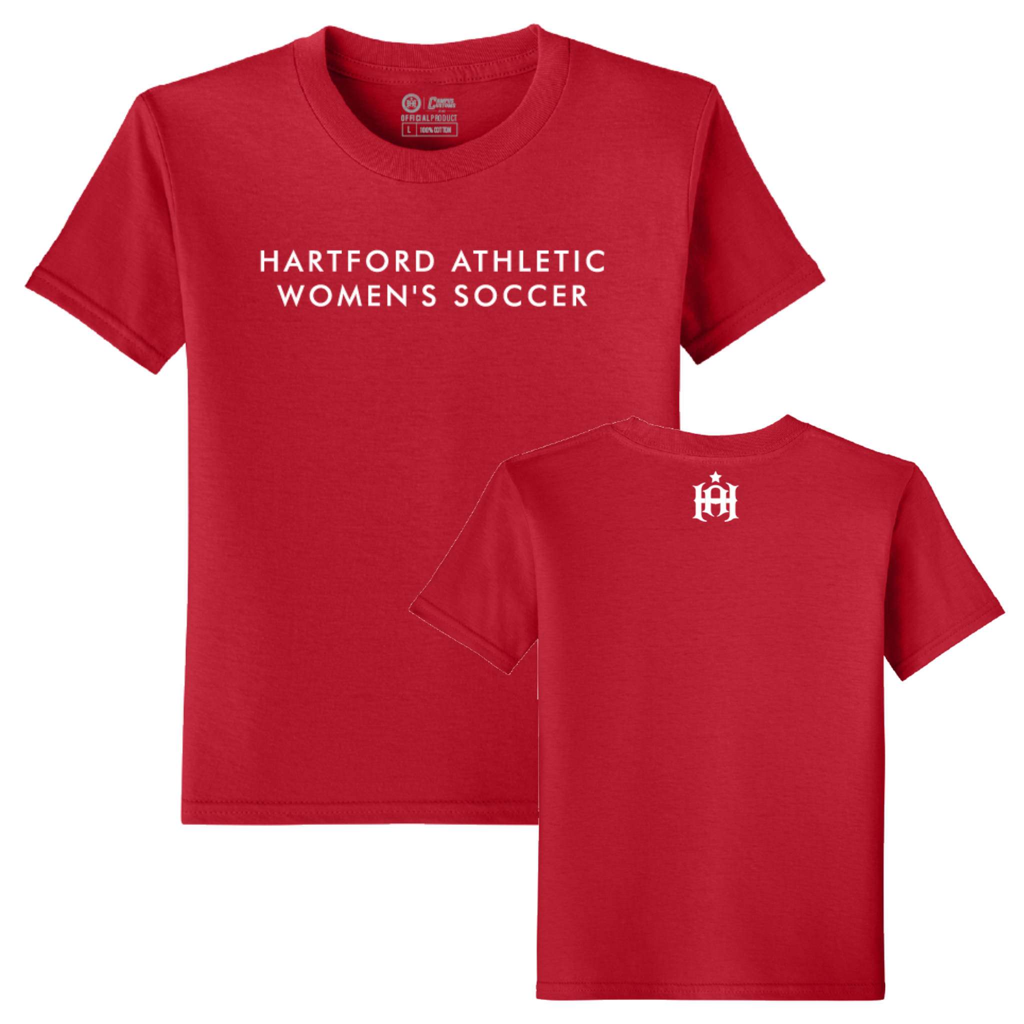 Youth Hartford Athletic Women's Soccer T-Shirt